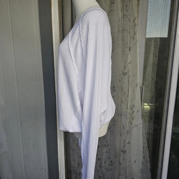 FREE PEOPLE We The Free Soul Song Oversized Top Sorbet Size M/L - Picture 6 of 8